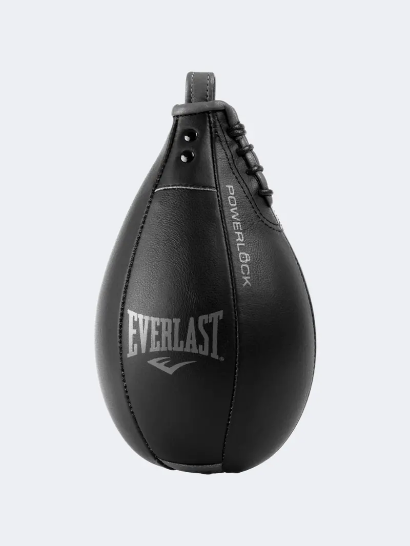 Everlast Powerlock Speed Punching Bag – Black Heavy-Duty Training Bag 1