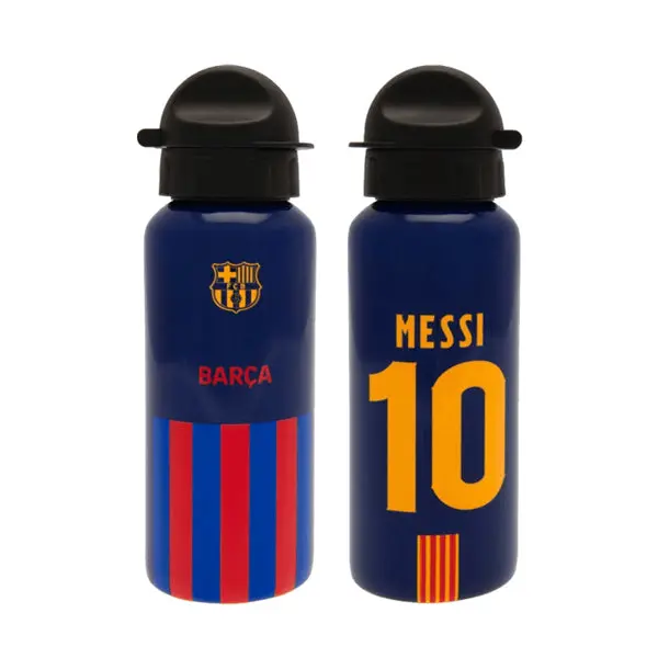 Fc Barcelona Messi #10 Aluminum Water Bottle 1