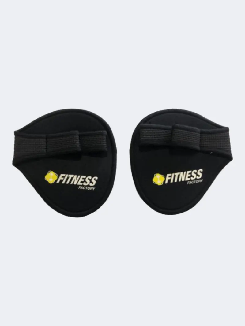Fitness Factory Gripmaster Weight Lifting Gloves – Black, Enhanced Grip & Wrist Support 1