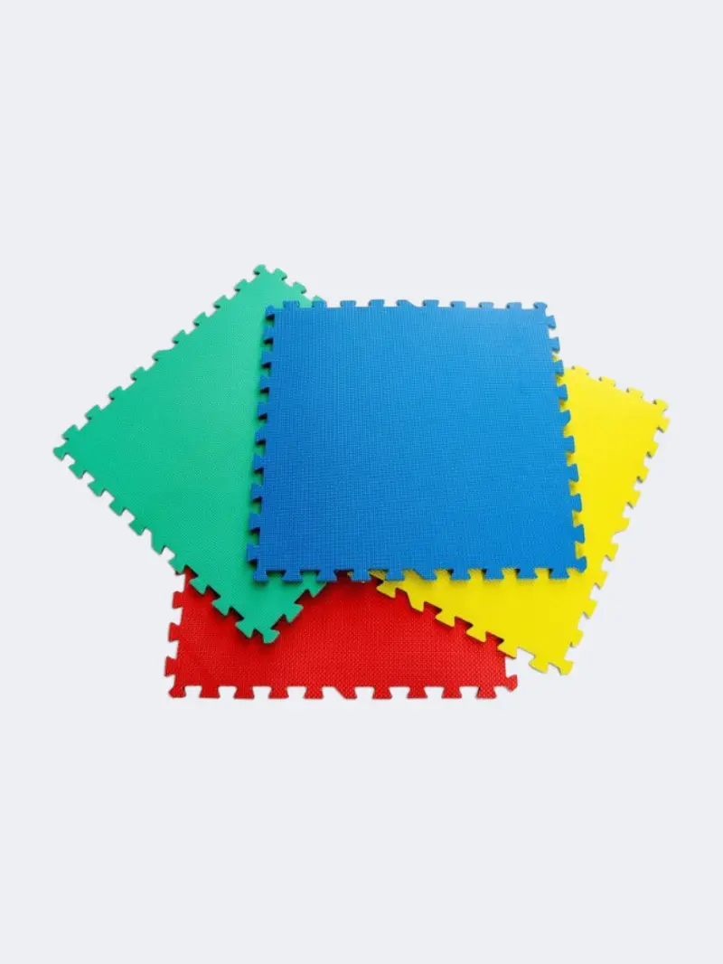 Fitness Factory Interlocking Puzzle Exercise Mat – Multicolor 1