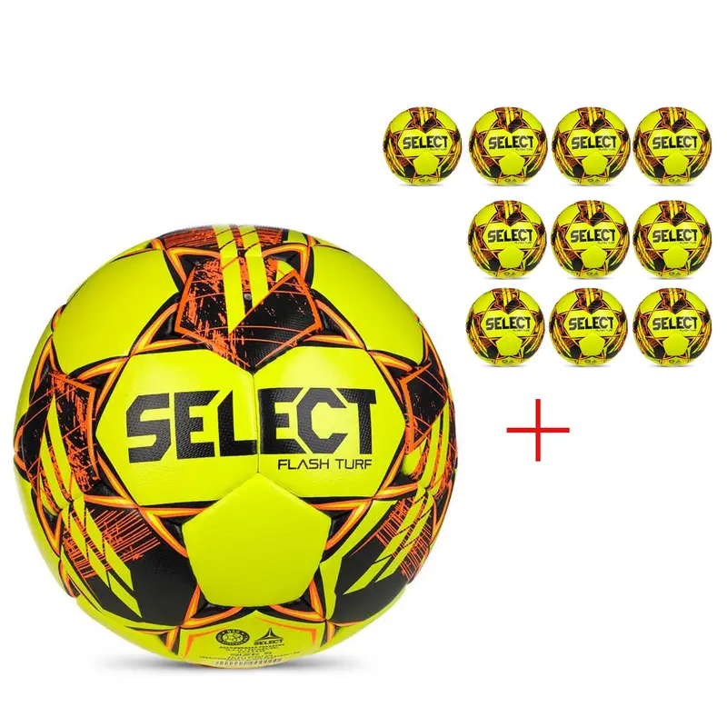 Flash Turf Football – Buy 10, Get 1 Free (Sizes 4–5, Artificial Grass) 1