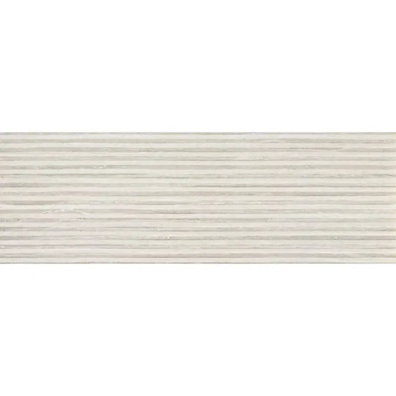 Flow Duna Grey Matte Ceramic Tile – 16X48 In Modern Texture 1