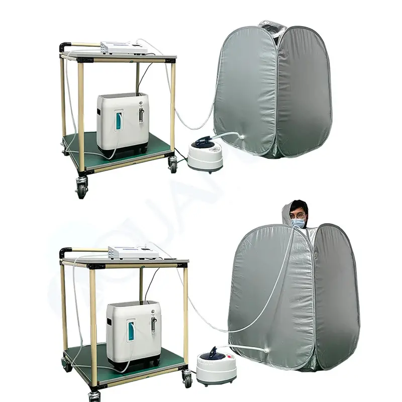 Foldable Ozone Sauna System With Medical-Grade Ozone Generator – Maotmd Therapy Kit 1