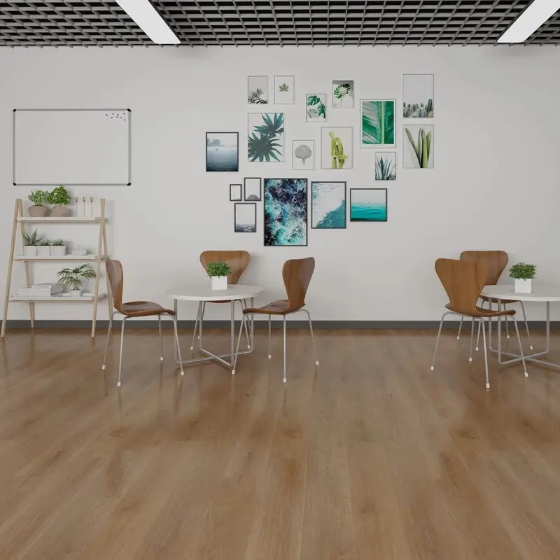 Forest Oak Luxury Vinyl Plank – 9 In X 60 In Classic Timber Aesthetic 1