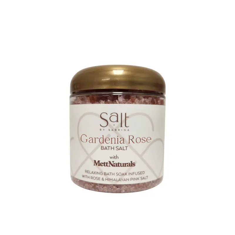 Gardenia Rose Herbal Bath Salts 1