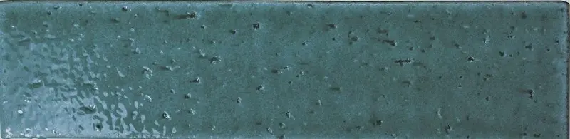 Glazed Turquoise Brick-Style Subway Tile 2.5 In X 9.5 In 1