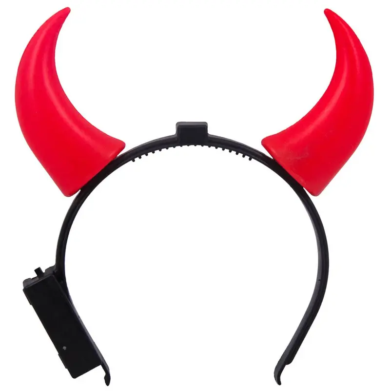 Glow-In-The-Dark Devil Horns – Belgian Fan Accessory 1