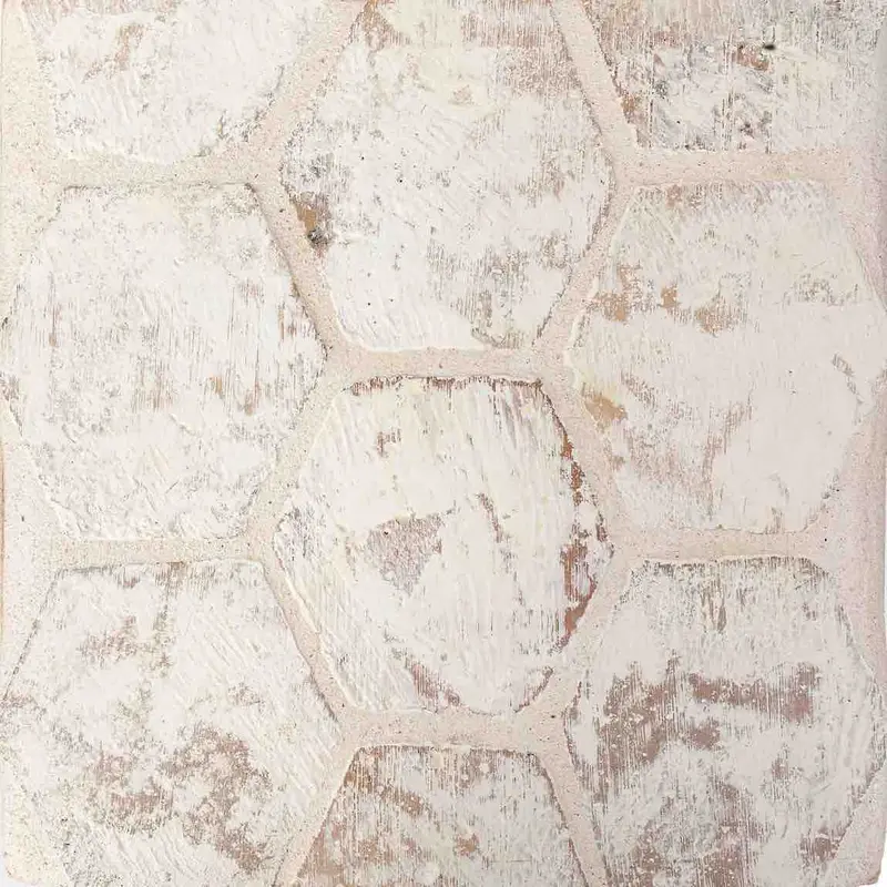 Handmade Santorini Hexagon Tile – 6 In Clay Paver Tile 1