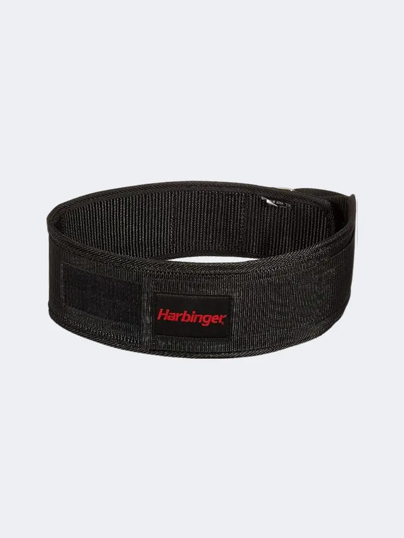Harbinger Premium 4-Inch Power Belt – Matte Black Finish 1