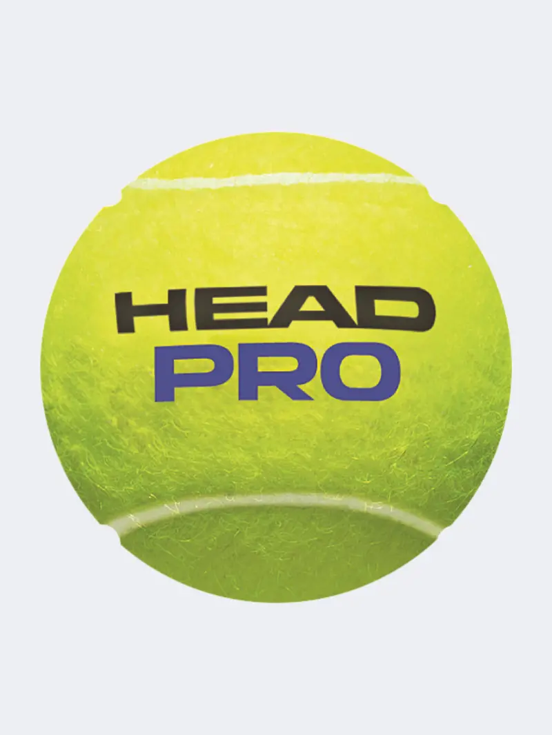 Head Pro Tennis Balls – Official-Grade Yellow, 3-Pack 1