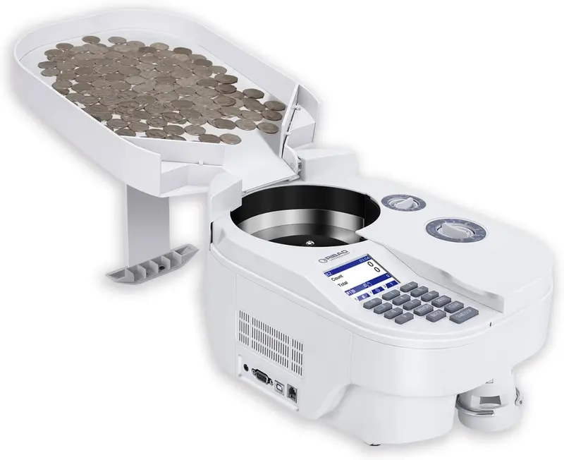 Heavy-Duty Portable Coin Counter – High-Speed, Compact Design For Banks And Retail Counting 1