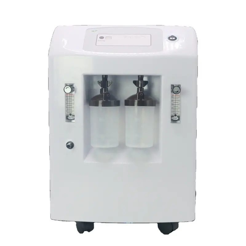High-Capacity Mobile Oxygen Concentrator — 10 L/Min Dual-Flow Output For Clinical Or Home Use 1