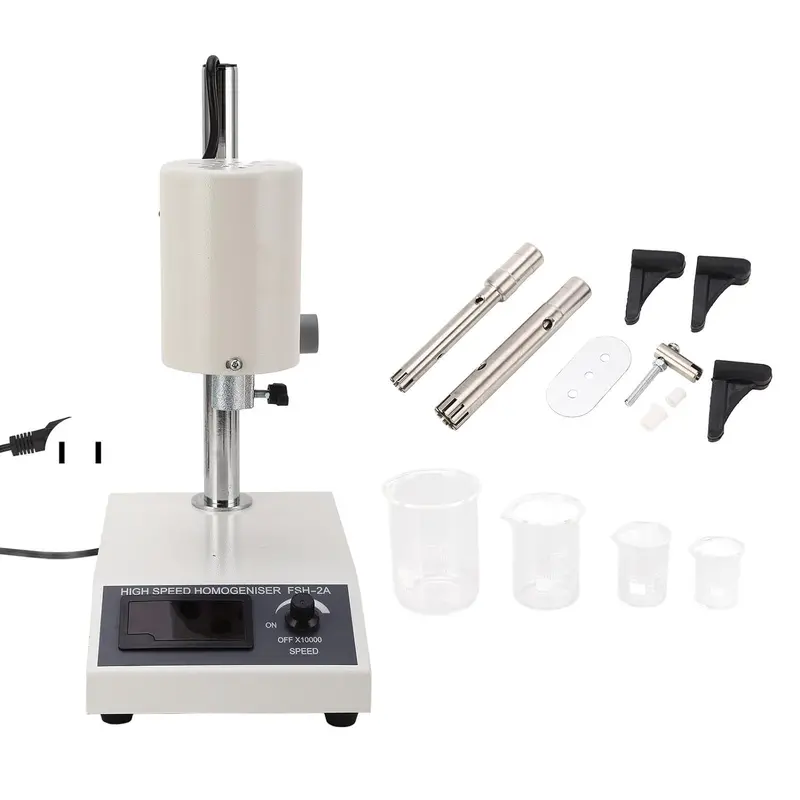 High-Performance Benchtop Disperser: Variable-Speed Homogenizer & Emulsifier (8,000–22,000 Rpm) For 5–1000Ml Samples | 110V Us Plug 1