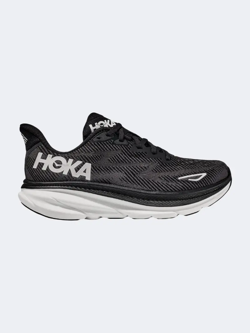 Hoka Clifton 9 Women'S Black Running Shoes 1