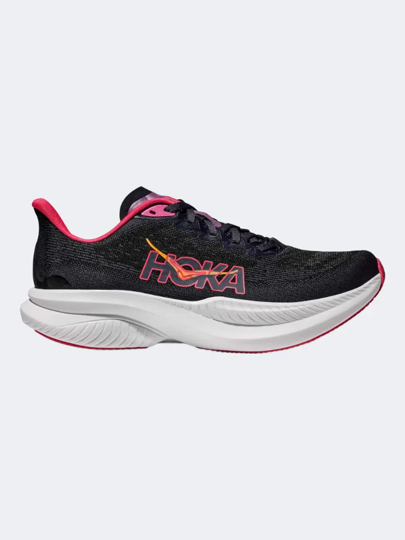 Hoka Mach 6 Women'S Cushioned Running Shoes – Varsity Navy/Dusk 1