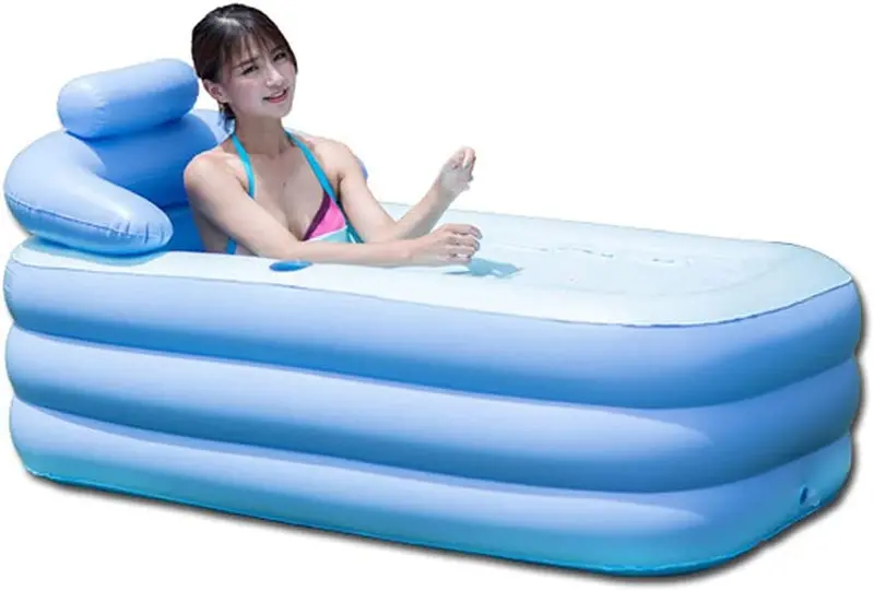 Inflatable Pvc Folding Bathtub – Lightweight Portable Spa For Adults With Quick-Setup Design 1