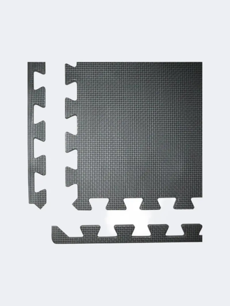 Irm-Fitness Factory Eva Judo Mats – 100 X 100 X 2.5 Cm, Black/Grey 1