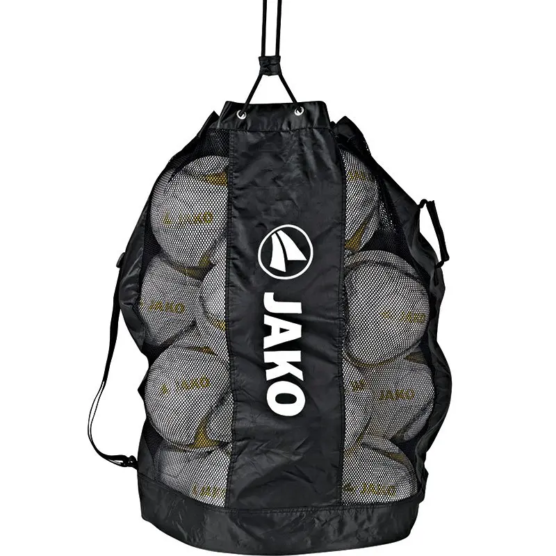Jako Football Ball Bag – Black (Holds 20 Balls) 1