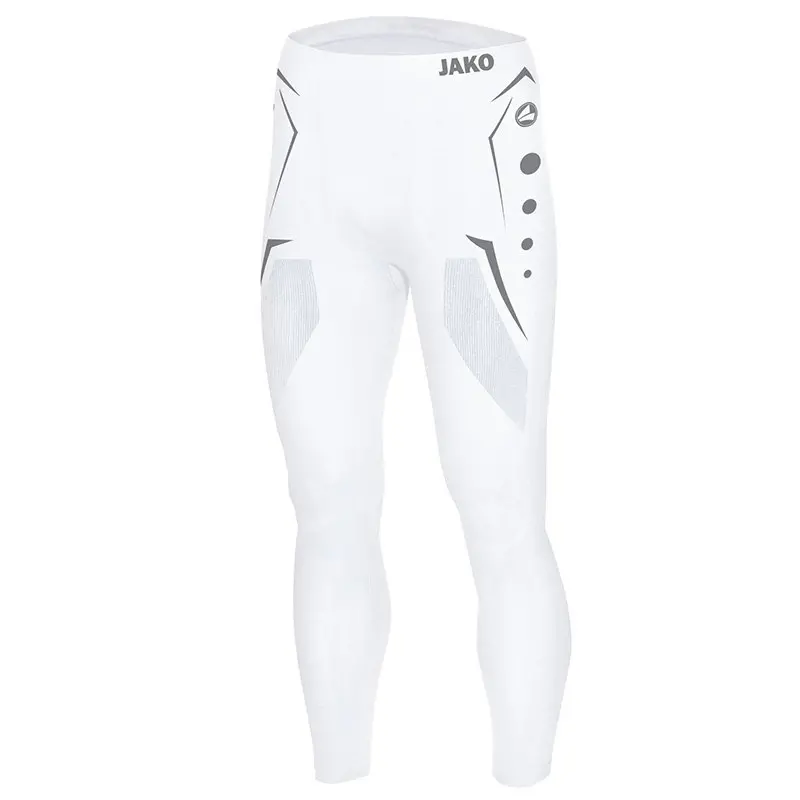Jako Long Tight Pants – White Compression Bottoms (116–Xxl) 1