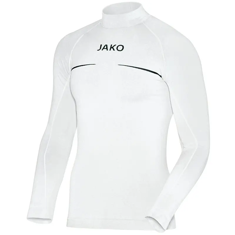 Jako Men'S Comfort Stand-Up Collar Shirt – White (Size 116–Xxl) 1