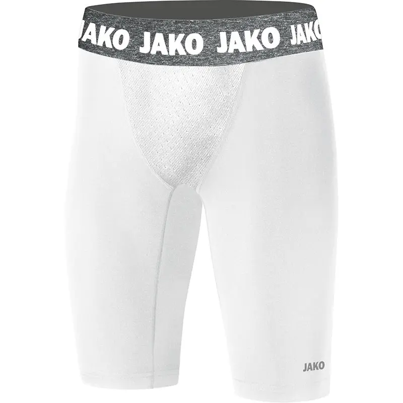 Jako Men'S Compression Short Tights – White (Sizes S–Xxl) 1