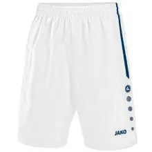 Jako Men'S Performance Training Shorts – White/Navy 1