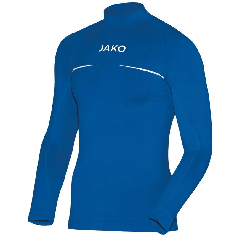 Jako Men'S Stand-Up Collar Base Layer Shirt – Royal Blue (Size 116–Xxl) 1