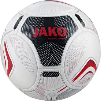 Jako Prestige Match Soccer Ball – White/Red/Black (Size 5) 1