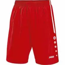 Jako Turin Kids Shorts – Red And White 1