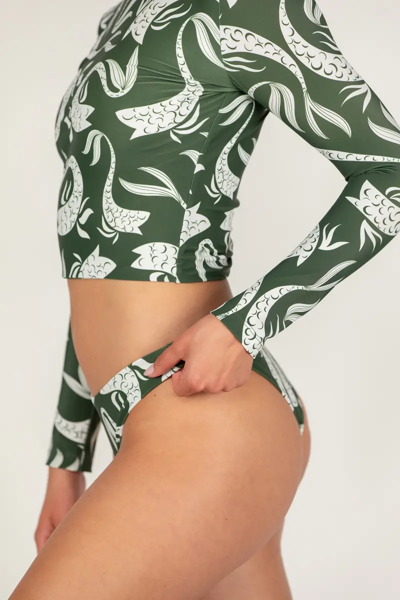 Jeju Square-Neck Swim Top – Discount Available 1
