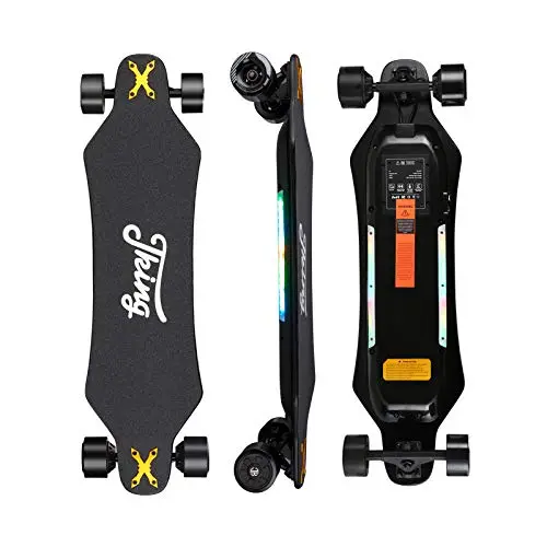 Jking 900W Long-Range Electric Skateboard – 21.8 Miles, 26 Mph 1