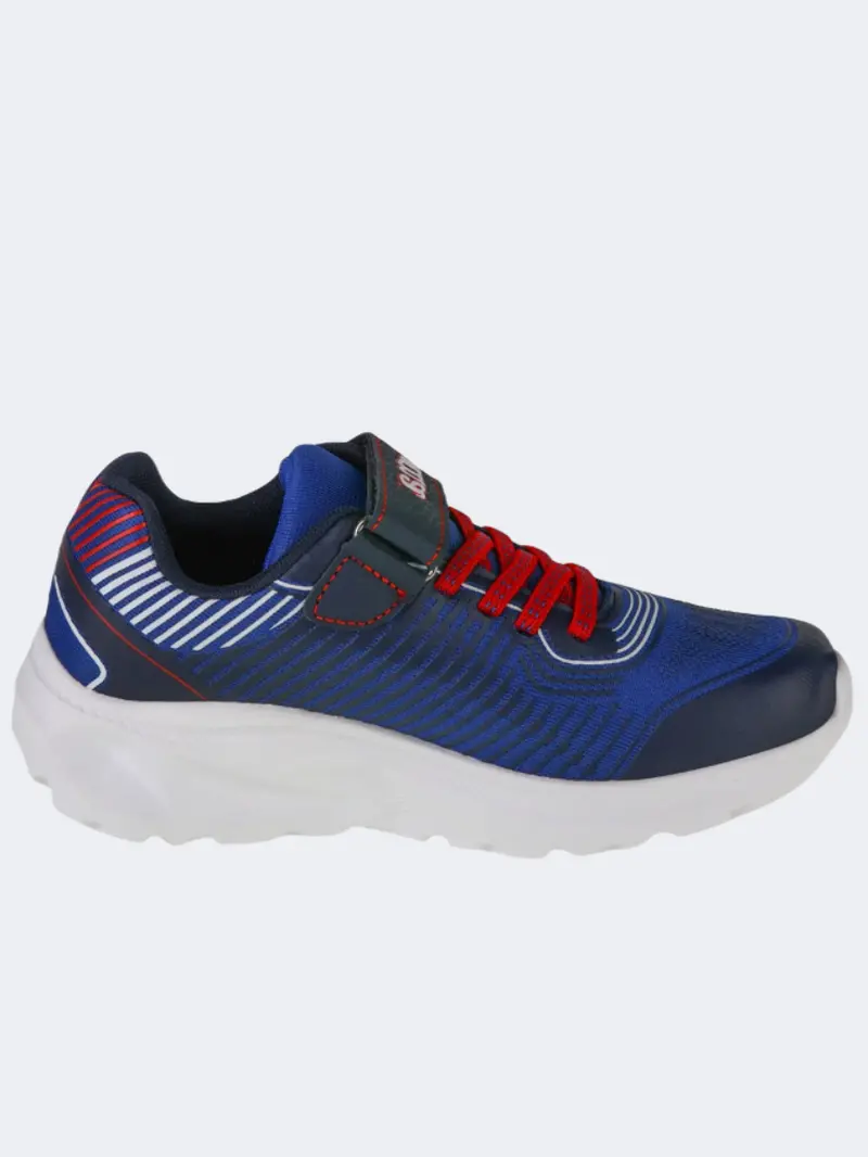 Joma Aquiles 2403V Kids' Running Shoes – Blue/Navy/White 1