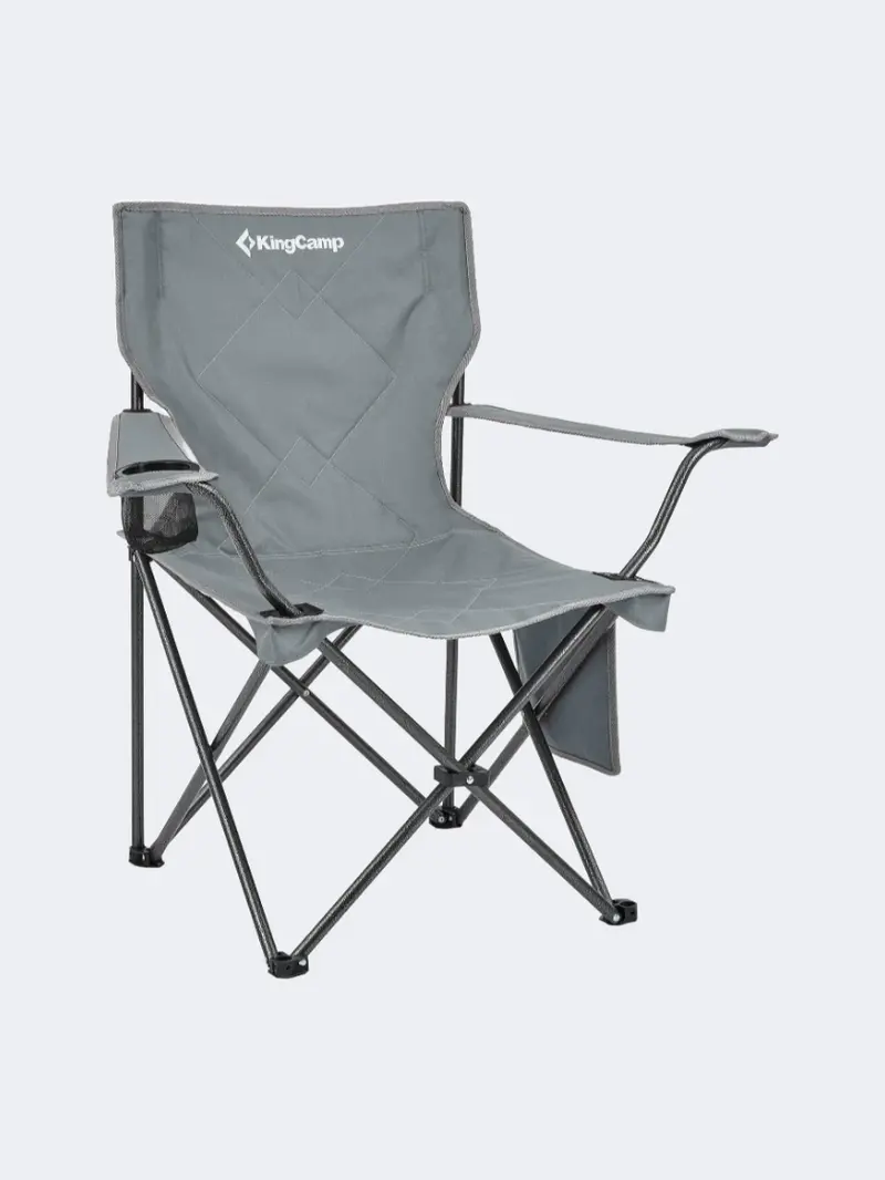 King Camp Lotus B10 Portable Outdoor Folding Chair – Grey 1