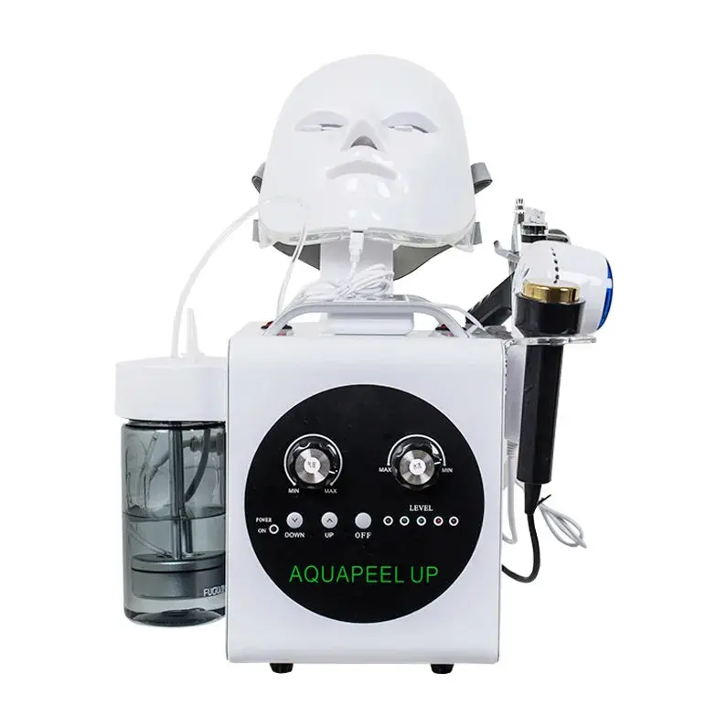 Korean Jet Peel Facial Cleanser – 5-Function Water-Based Spa Device For Deep Cleansing And Blackhead Extraction 1
