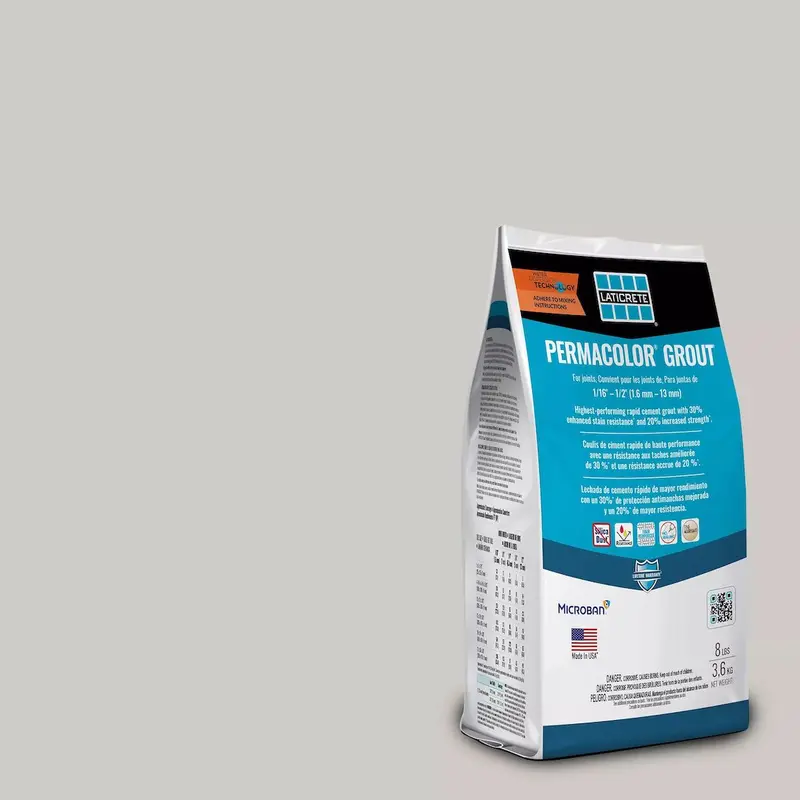 Laticrete Permacolor Grout – Frosty Cool Gray, 8 Lb 1