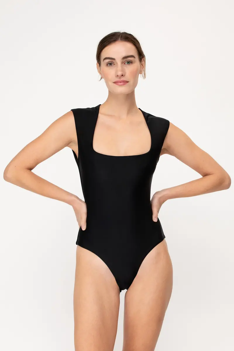 Laurent Minimalist One-Piece Swimsuit – On Discount 1