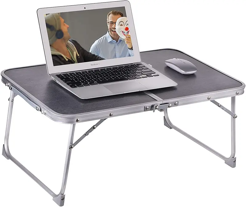 Lightweight Foldable Lap Desk – Versatile Bed Or Sofa Table For Laptops, Meals, And Work 1