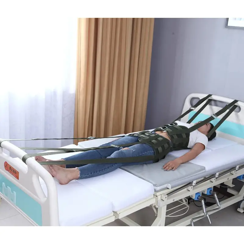 Lumbar Traction Support Belt For Spinal Decompression, Disc Relief, And Posture Enhancement 1