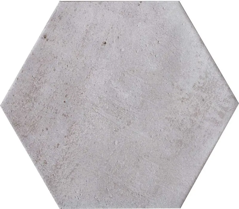 Matte Bianco Washed Porcelain Hex Tile – 9.25 In X 10.75 In 1