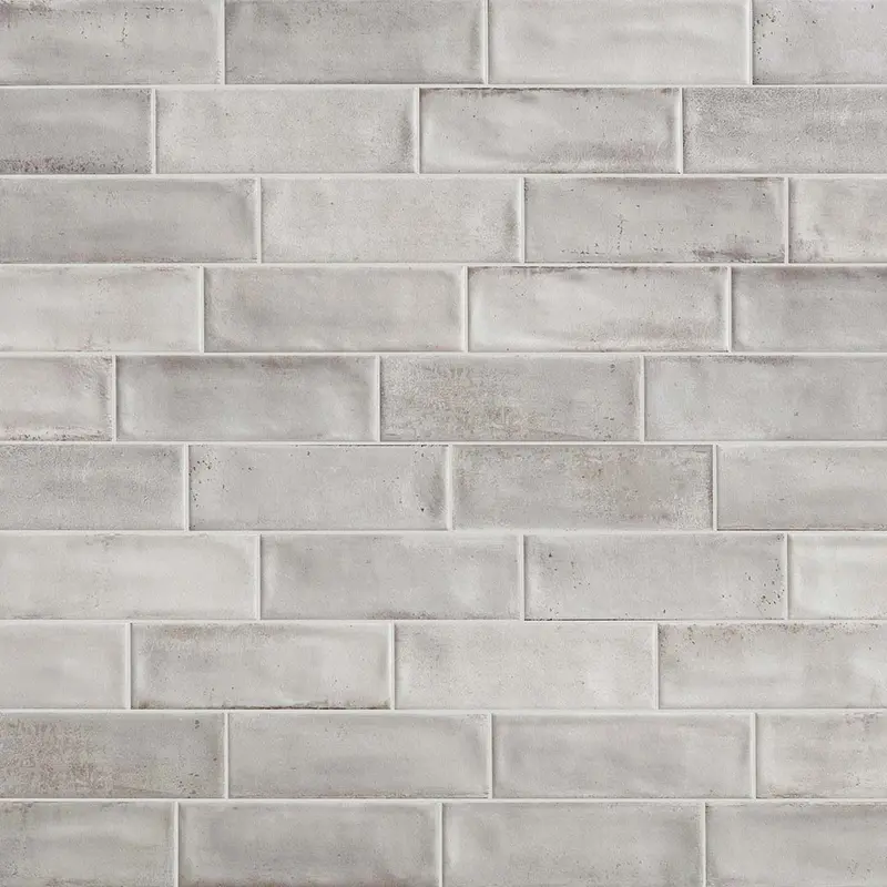 Matte White 4X12 Porcelain Subway Tile – Washed Bianco Finish 1