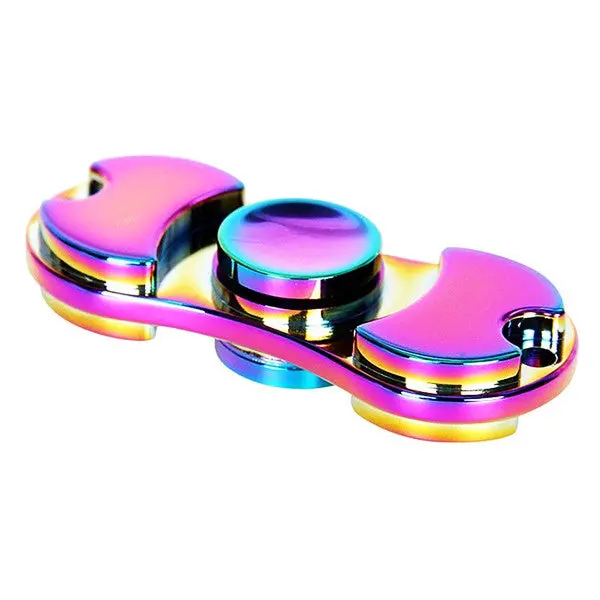 Metal Rainbow Fidget Spinner – Premium P3 Design 1