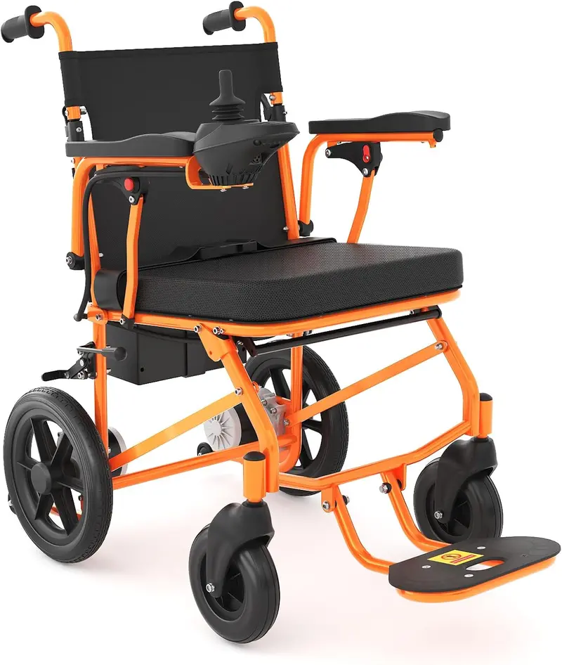 Meubon 500W Portable Electric Wheelchair – Airline-Approved Motorized Mobility Chair For Adults 1