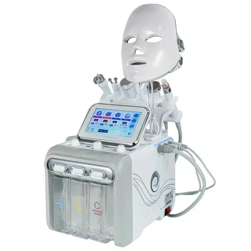 Meubon 7-In-1 H₂O₂ Hydrogen Facial Spa – Hydro Dermabrasion, Skin Tightening & Rejuvenation System 1
