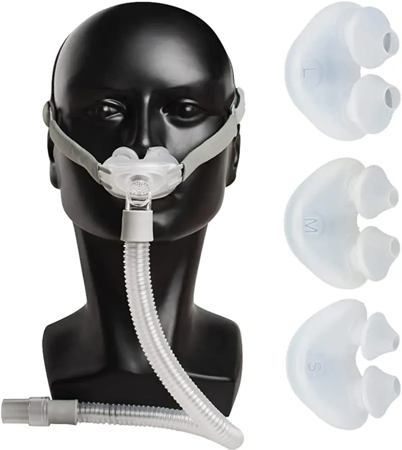 Meubon M112 Adjustable Cpap Nasal Pillow Mask – Three-Size Fit System 1