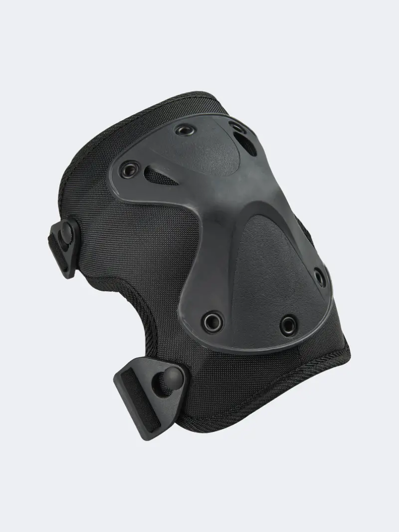 Micro Protective Knee & Elbow Pads – Medium-Sized Black Skating Guards For Kids 1