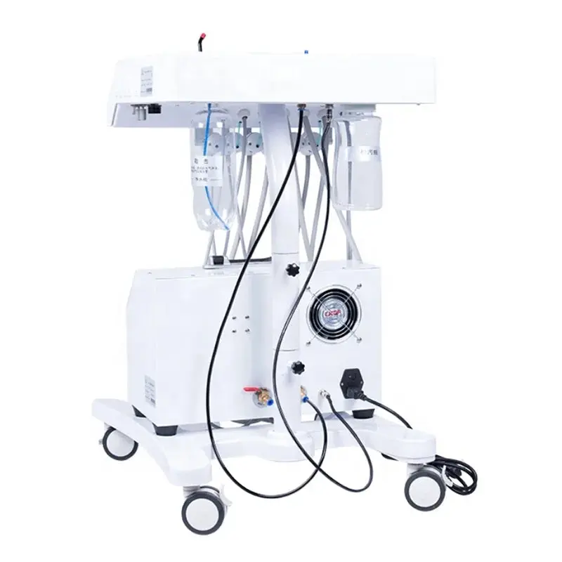 Mobile Veterinary Dental Unit – Integrated Oil-Free Compressor & High-Speed Handpiece For Animal Oral Care 1