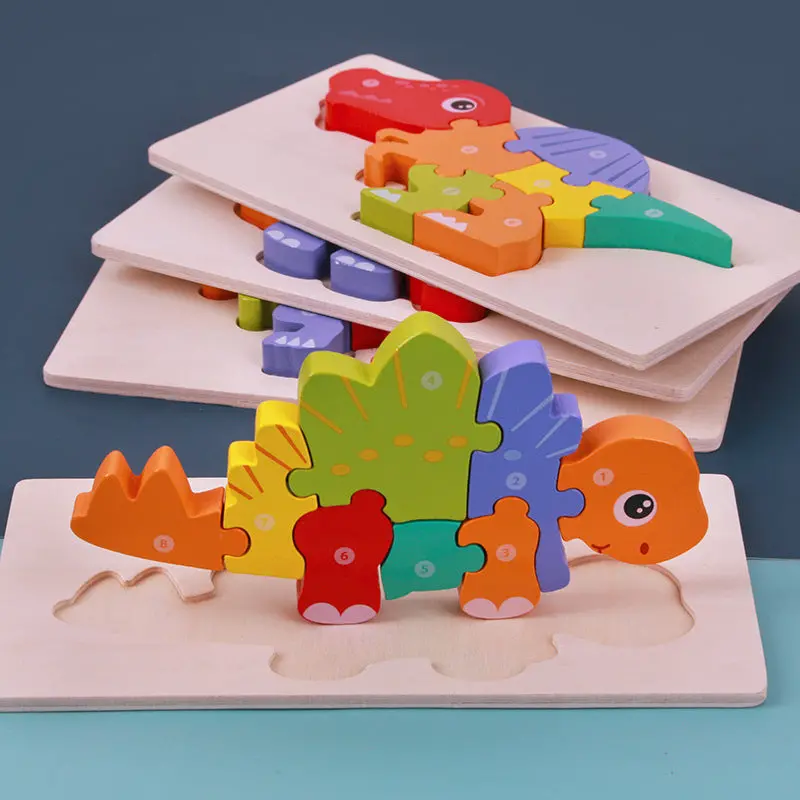 Montessori-Inspired Wooden Educational Toys – 3D Learning Set For Kids 1