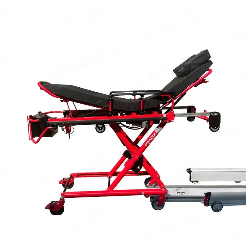 Motorized Aluminum Ambulance Stretcher – Automatic Loading Patient Transfer System 1