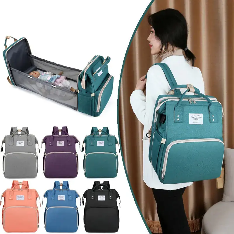 Multi-Compartment Diaper Changing Backpack 1
