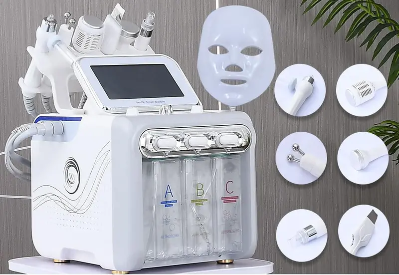 Multi-Function Facial Treatment Machine With As1, Sa2, And Ao3 Serums For Deep Cleansing 1